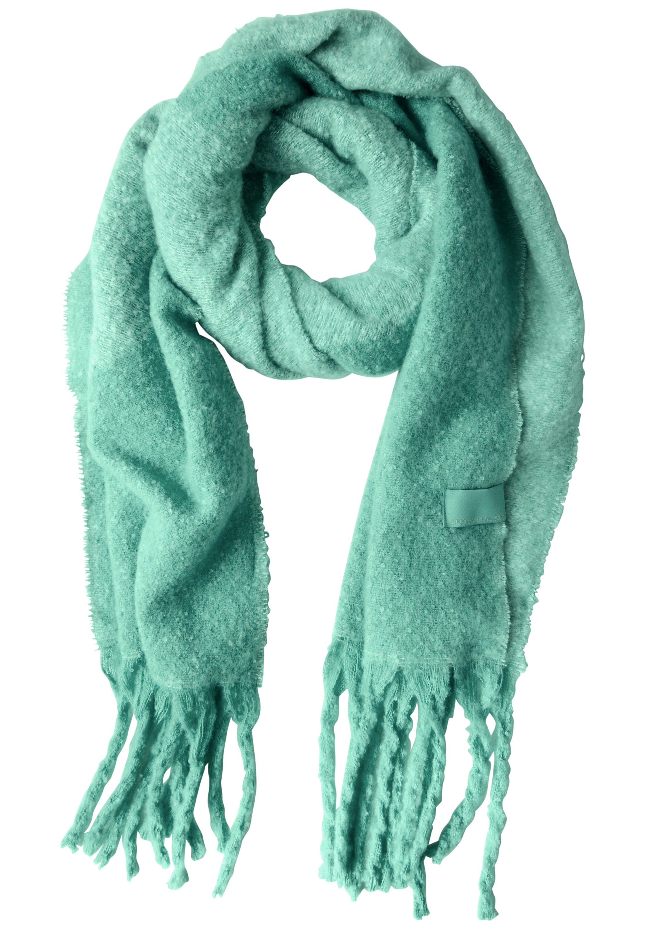 CECIL Scarf in Green: front