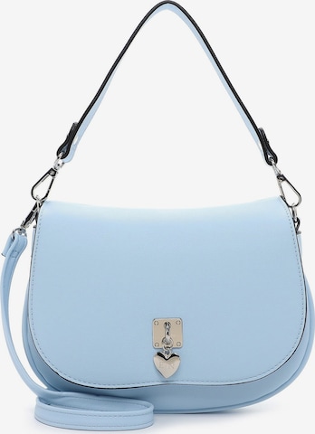 Emily & Noah Shoulder Bag '  Birte ' in Blue: front