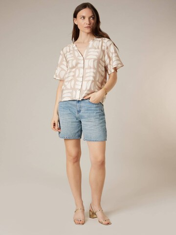 Deeluxe Blouse 'DORLANE ' in Beige