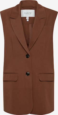 b.young Suit Vest 'DECERI' in Brown: front