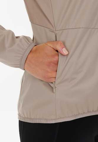 ENDURANCE Athletic Jacket 'Elving' in Beige