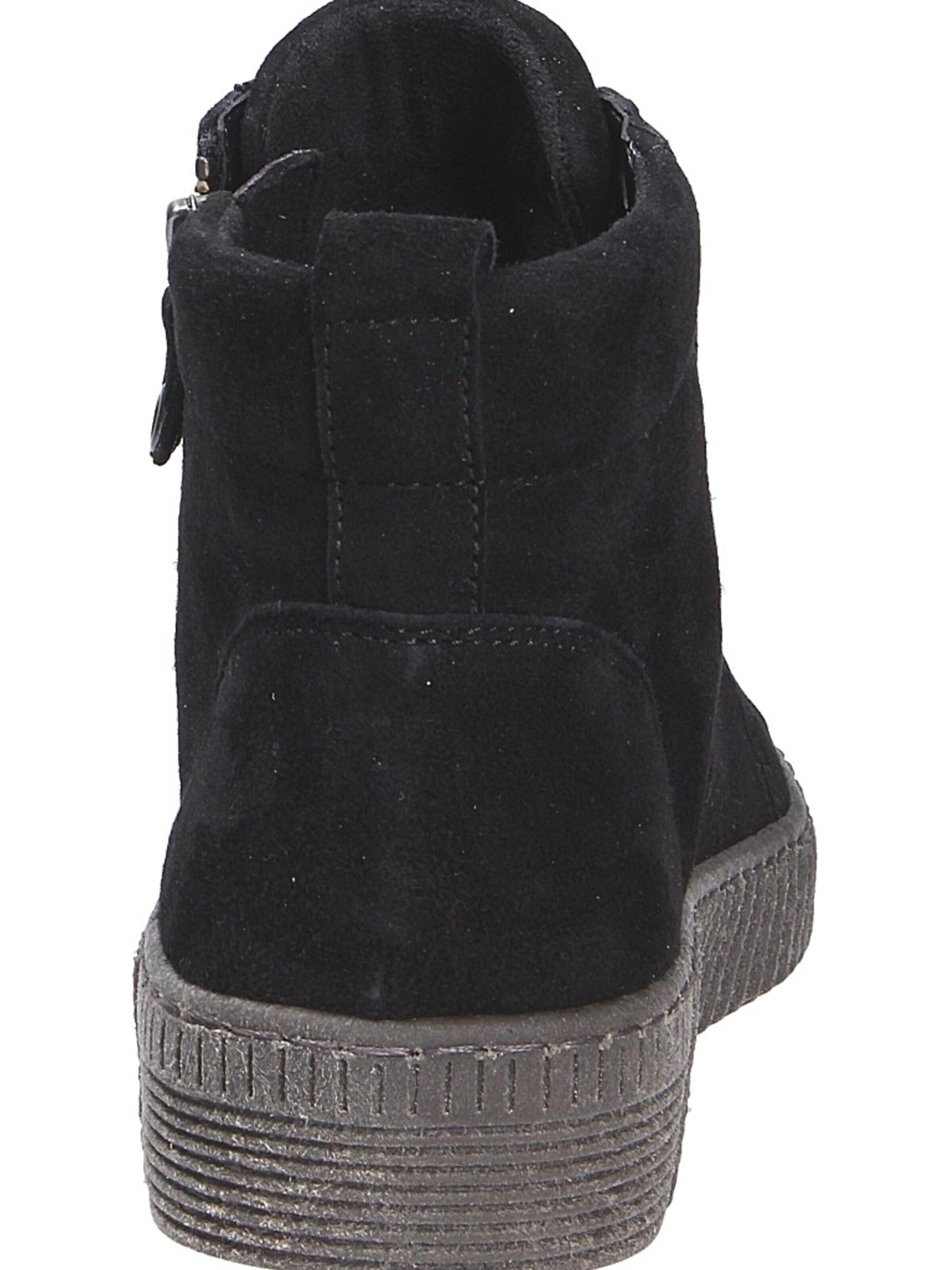GABOR Lace-Up Boots in Black