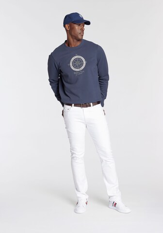DELMAO Sweatshirt in Blau