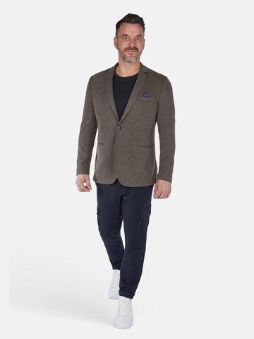 CALAMAR Regular fit Suit Jacket in Brown