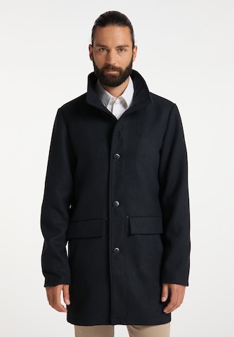 DreiMaster Klassik Between-Seasons Coat in Blue: front