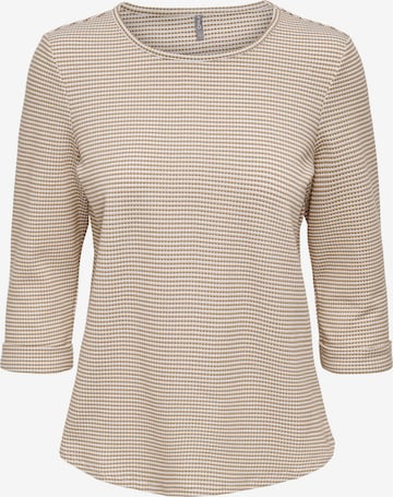 ONLY Skjorte 'MAJA' i beige: forside