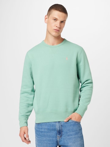 Polo Ralph Lauren Regular fit Sweatshirt in Groen: voorkant