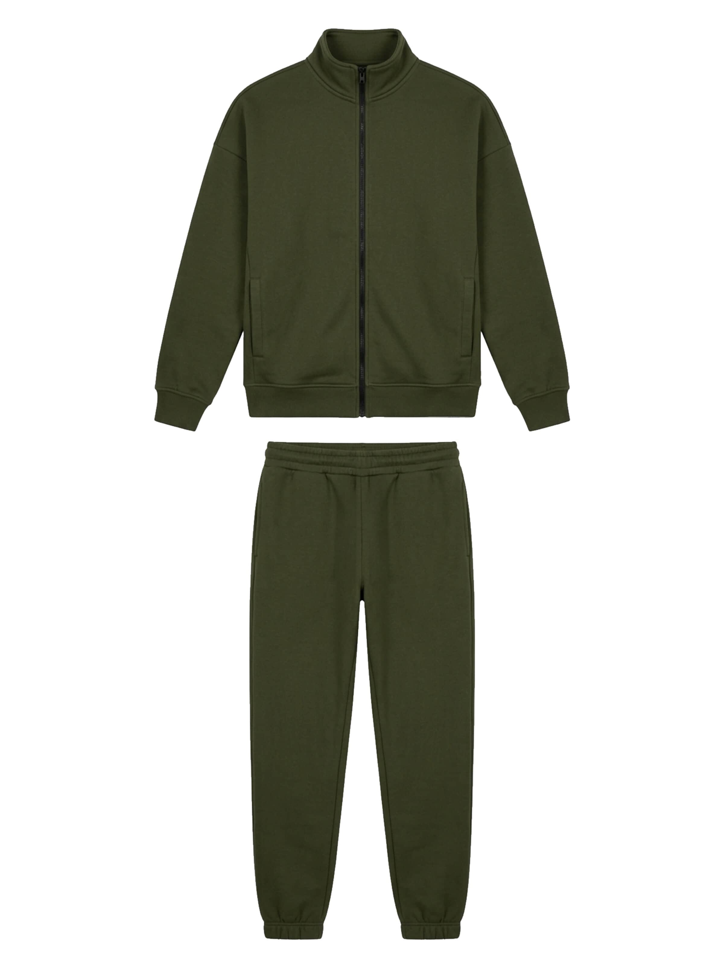 cut my fashion Trainingsanzug 'Vyriški treningai "Rokas" CMF572-17'‌‌ in Grün: Vorderseite