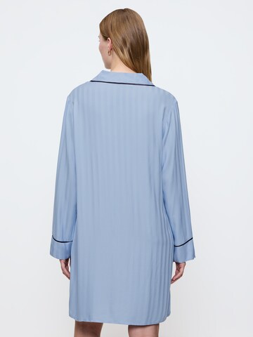 TRIUMPH - Camisola de pijama ' Amourette Jacquard ' em azul