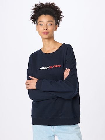 TOMMY HILFIGER Sweatshirt in Blau: predná strana