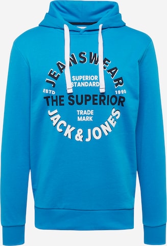 JACK & JONES Bluzka sportowa 'ANDY' w kolorze niebieski
