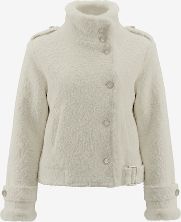 faina Winterjas in Wit: voorkant