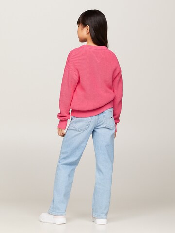 TOMMY HILFIGER Pullover 'Essential' in Pink