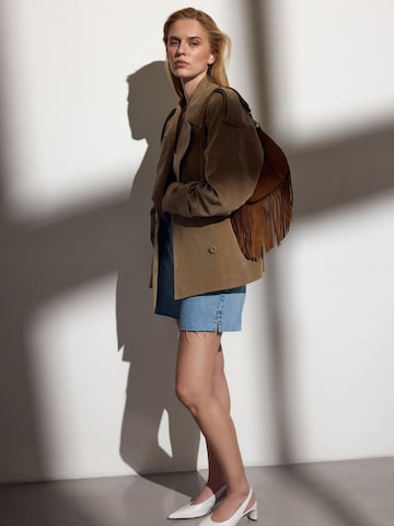 Estro Shoulder bag '99098' in Brown