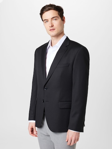 Slim fit Giacca business da completo 'Huge' di BOSS Black in nero: frontale