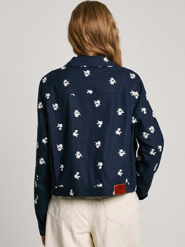 Pepe Jeans Tussenjas 'Georgina' in Blauw