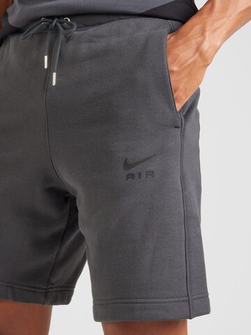Nike Sportswear Обычный Штаны 'AIR' в Серый