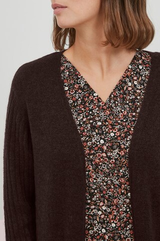 Fransa Knit cardigan 'CESANDY' in Brown