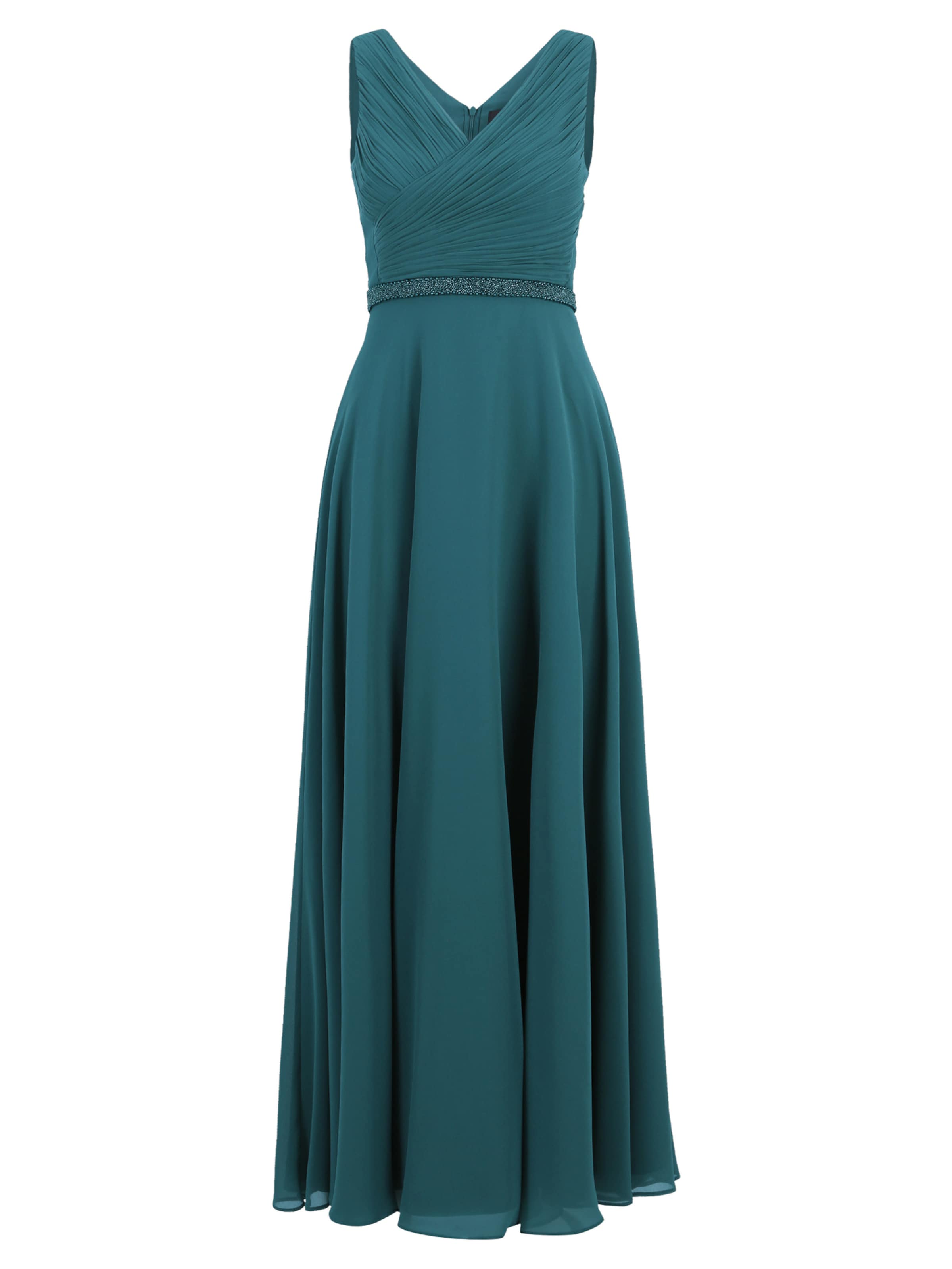 Vera Mont Evening Dress in Green: front