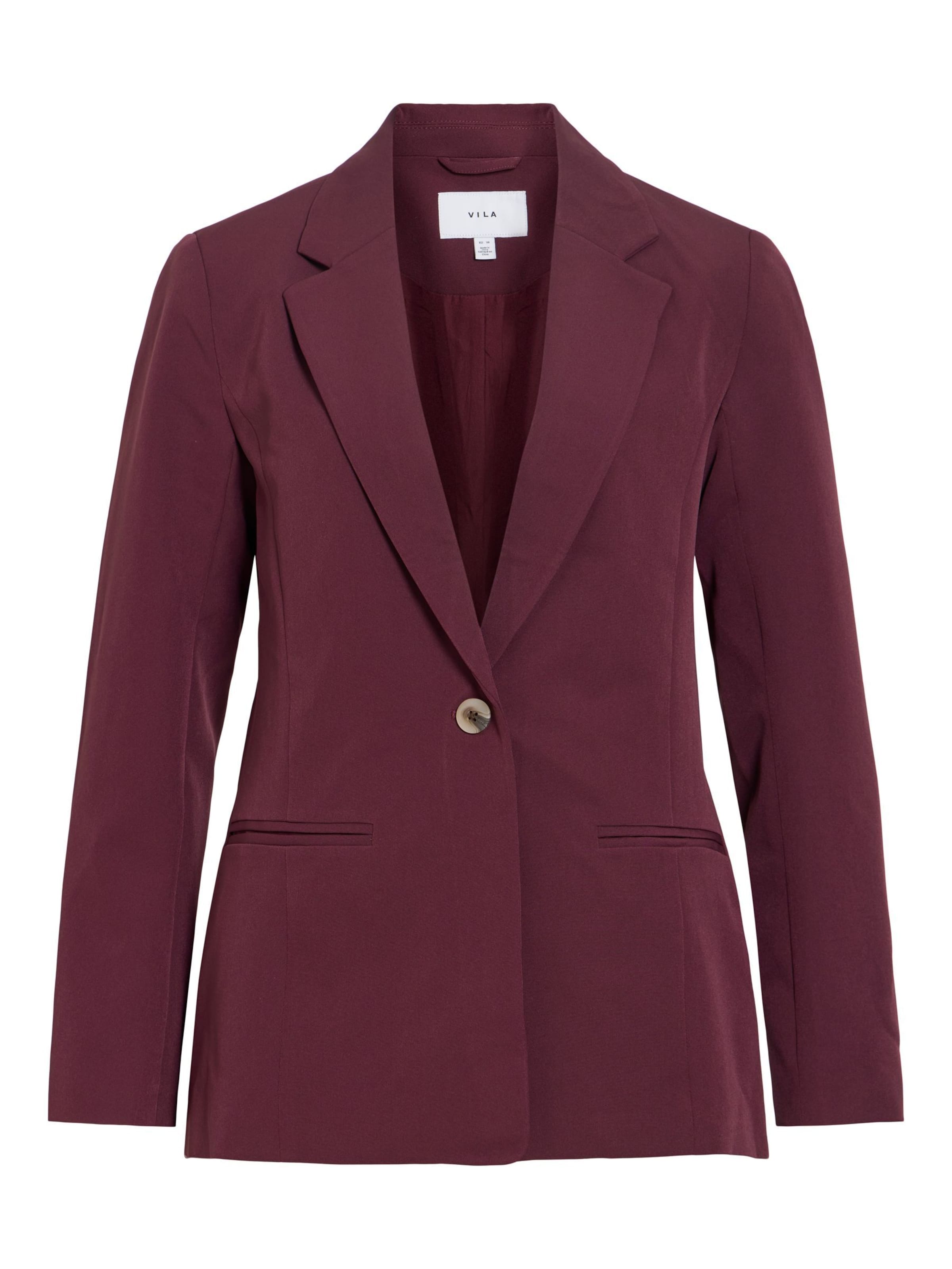 VILA Blazer 'VILowny' in Red: front