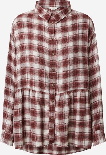 American Eagle Blouse 'BABYDOLL' in de kleur Bourgogne / Wit, Productweergave