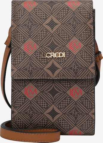 L.CREDI Crossbody Bag 'Kiana' in Brown: front