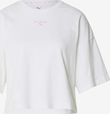 T-shirt fonctionnel 'PUMA X HYROX' PUMA en blanc : devant