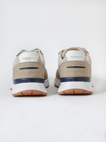Sneaker bassa di KOROSHI in beige