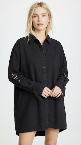 Hoermanseder Shirt dress in Black: front