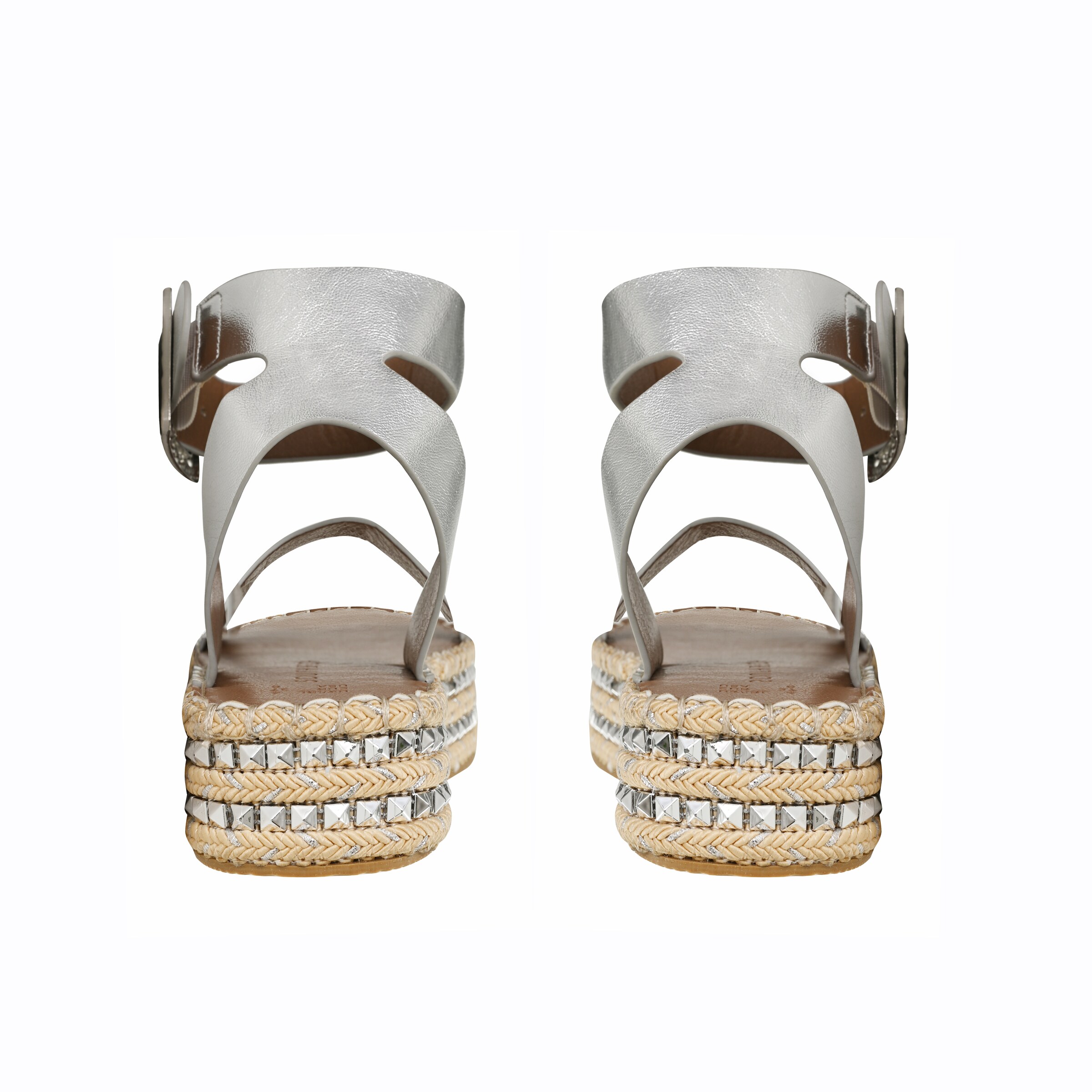 South Beach Sandaler i sølv