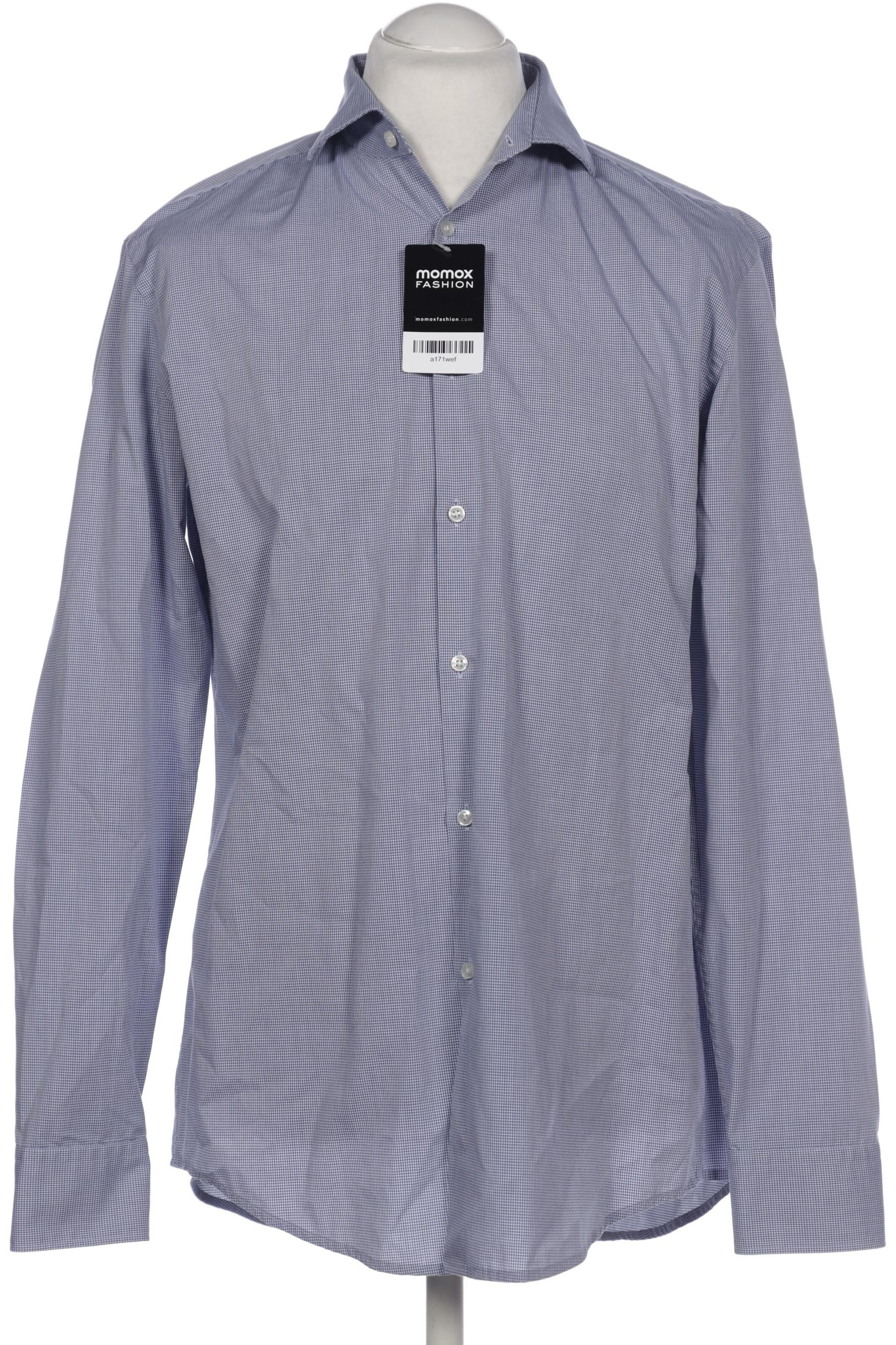 HUGO Button Up Shirt in L in Blue: front
