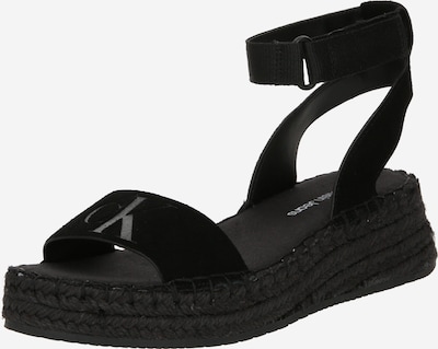 Calvin Klein Jeans Strap sandal in Grey / Black, Item view