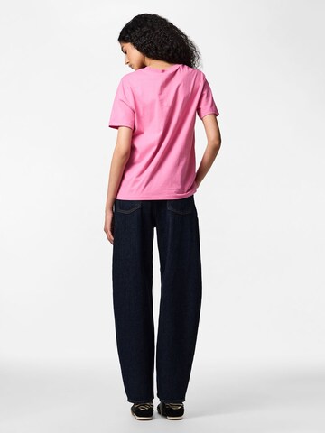 PIECES Shirt 'PCRia' in Roze