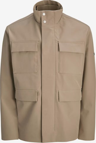 JACK & JONES - Chaqueta de entretiempo en beige: frente