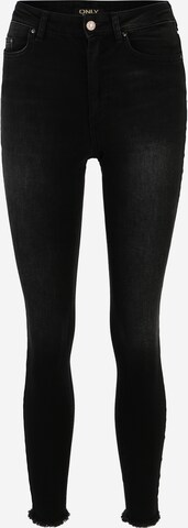 Only Tall Skinny Jeans 'Blush' in Black: front