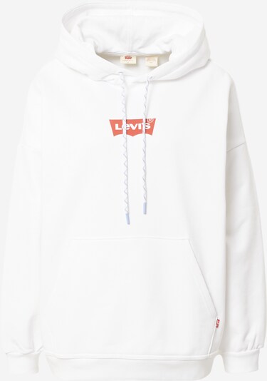 LEVI'S ® Μπλούζα φούτερ 'Graphic Caravan Hoodie' σε κόκκινο / λευκό, Άποψη προϊόντος