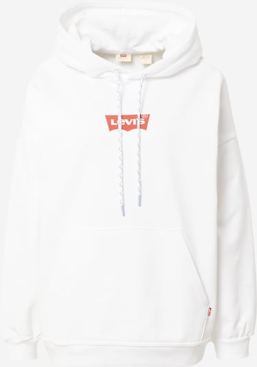 LEVI'S ® Sweat-shirt 'Graphic Caravan Hoodie' en rouge / blanc, Vue avec produit