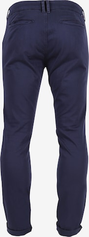 Le Temps Des Cerises Slim fit Chino trousers 'JAS3' in Blue