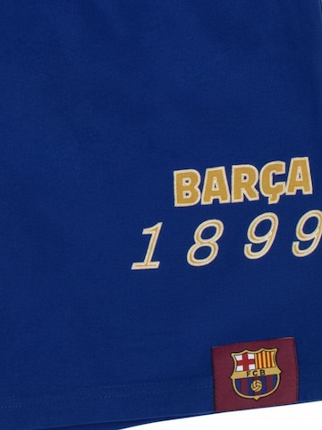 Pyjama 'FC Barcelona Kinder Sommer Schlafanzug Shorty' Cerdá en bleu