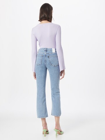 évasé Jean PULZ Jeans en bleu