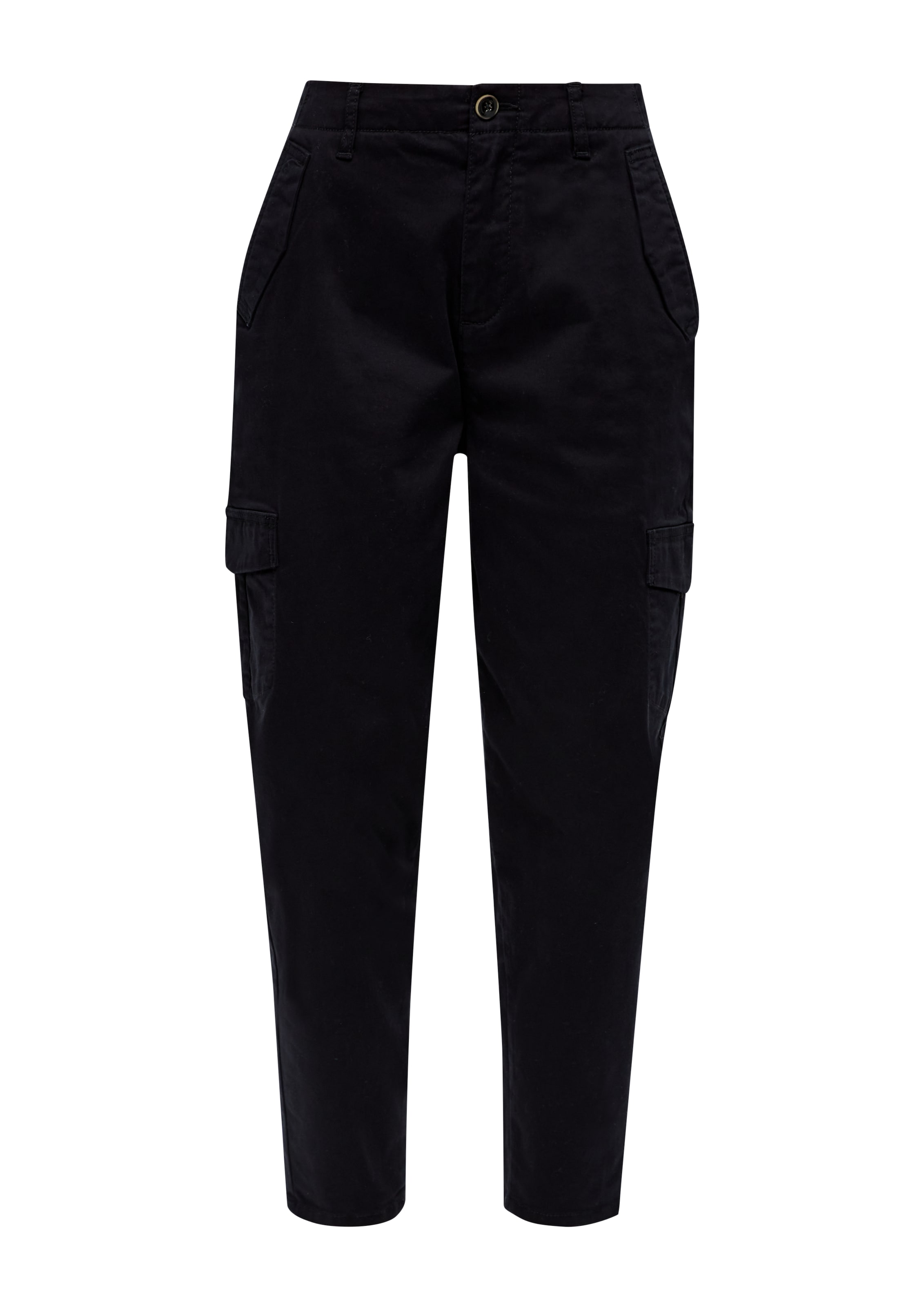 s.Oliver Ozke Hlače | črna barva: sprednja stran