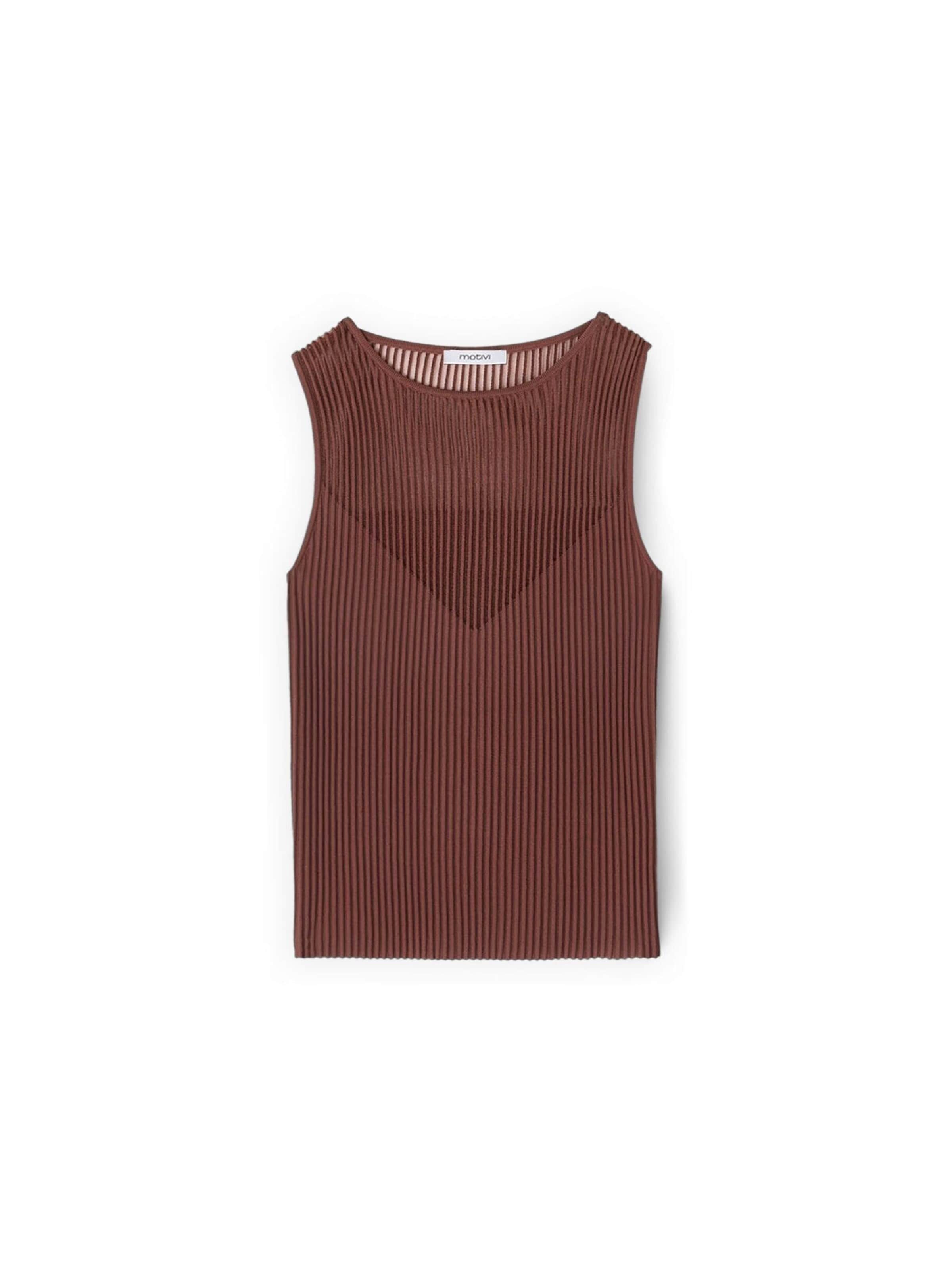 MOTIVI - Jersey en marrón: frente
