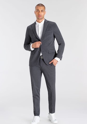 BRUNO BANANI Slim fit Suit in Grey: front