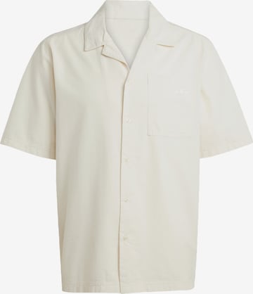 ADIDAS ORIGINALS Comfort Fit Hemd 'Essentials' in Weiß: Vorderseite