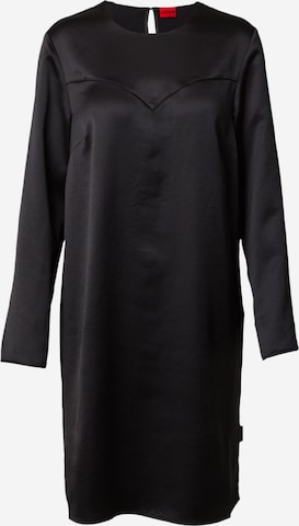 HUGO Red Kleid 'Katmilla' in Schwarz: predná strana