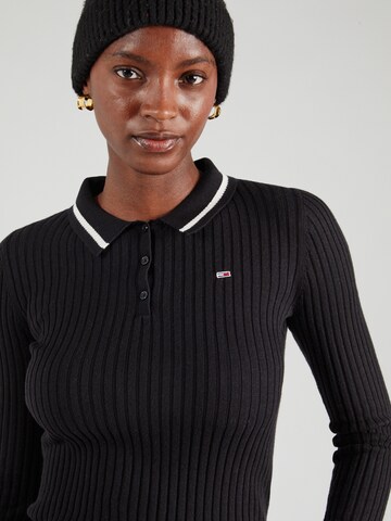 Pull-over 'ESSENTIAL' Tommy Jeans en noir