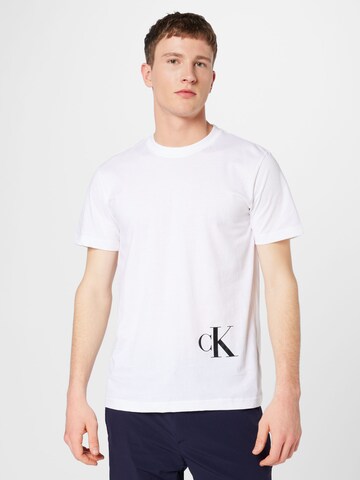 Calvin Klein Jeans T-Shirt in Weiß: Vorderseite