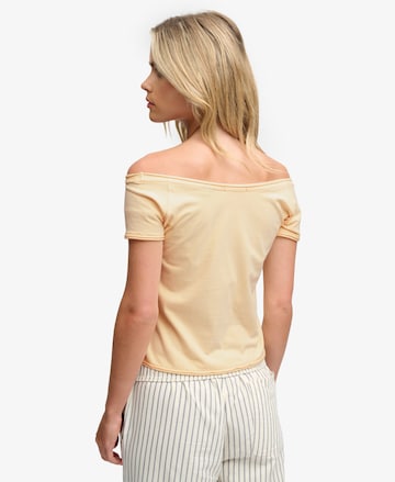 T-shirt Superdry & Co en jaune