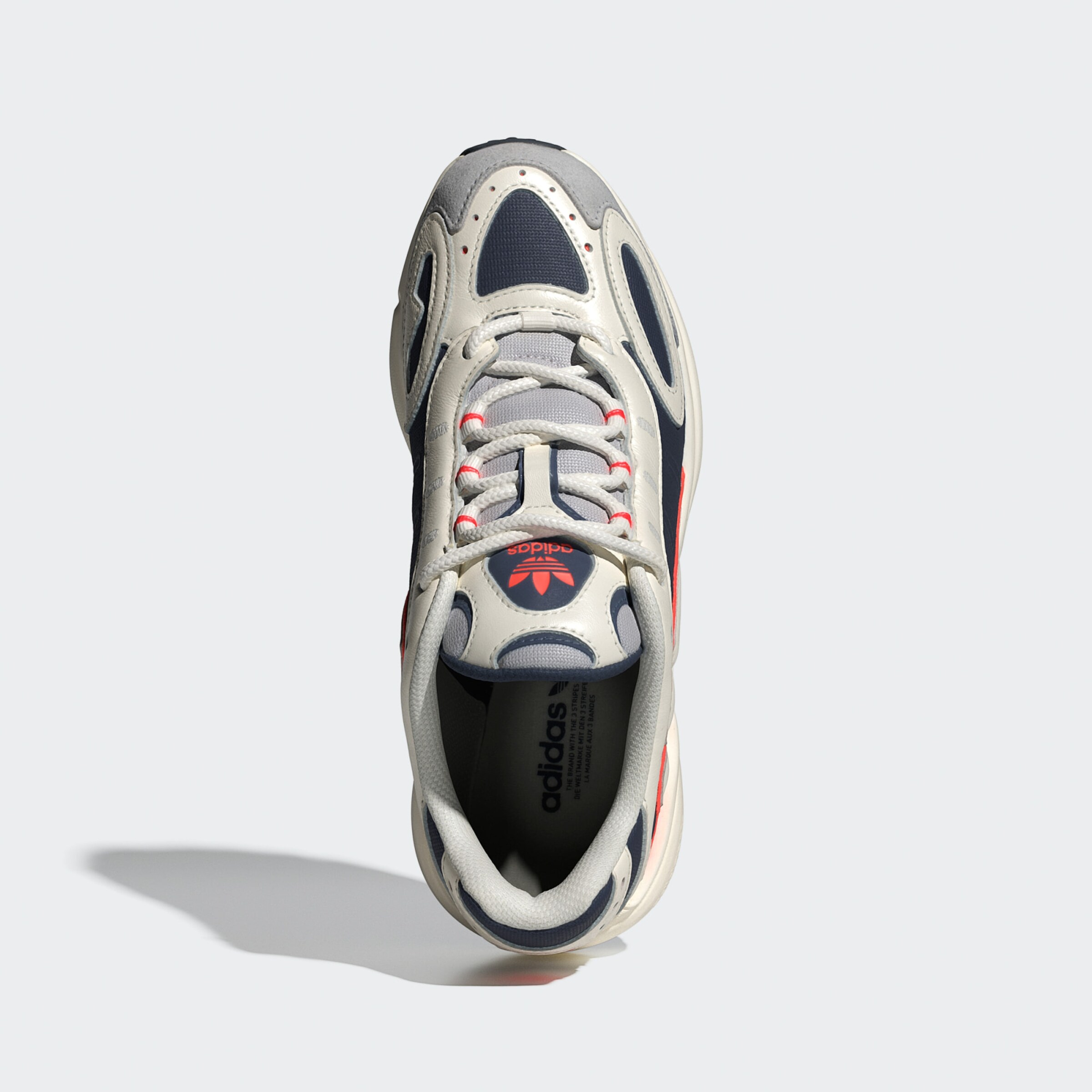 Adidas falcon wit blauw sales