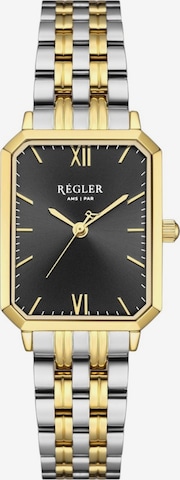 RéglerAnalogni sat 'Régler Élégance Steel Bicolor Silver/Gold - Black' - zlatna boja: prednji dio